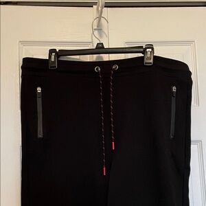 Aeropostale Black Joggers with Red/black Accent Drawstring XL Mens